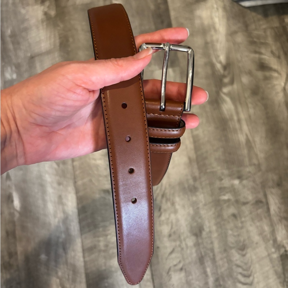Nordstrom Men’s Brown Leather Belt 32